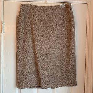 LRL wool blend skirt